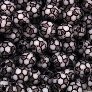 ENTREMEIO BOLA DE FUTEBOL 10MM EM ACRILICO COM 50GR