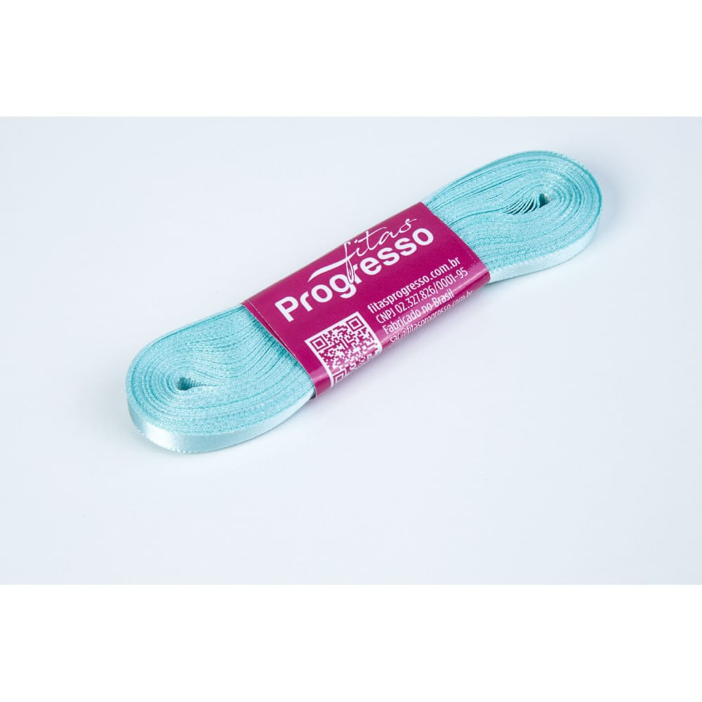 FITA DE CETIM LISA PROGRESSO 7MM COM 10 METROS