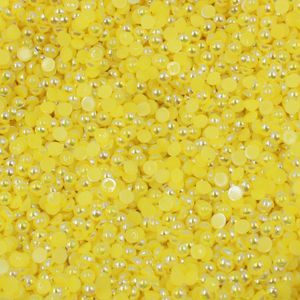MEIA PEROLA PARA COLAGEM IRISADA 04MM EM ABS COM 25GR
