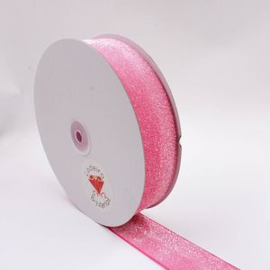 FITA SINTETICA COM GLITTER 38MM EM POLIESTER COM 1 METRO