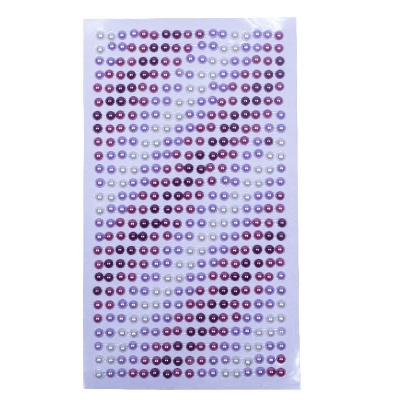 CARTELA-DE--MEIA-PEROLA-MESCLADO-4MM-PQ-PACOTE-COM-01-UNIDADE---245---LILAS-CLARO-Z45