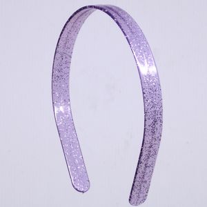 TIARA GLITTER 15MM EM PLASTICO COM 2 PEÇAS