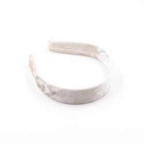 TIARA DE VELUDO SEM DENTE 30MM COM 02 UNIDADES