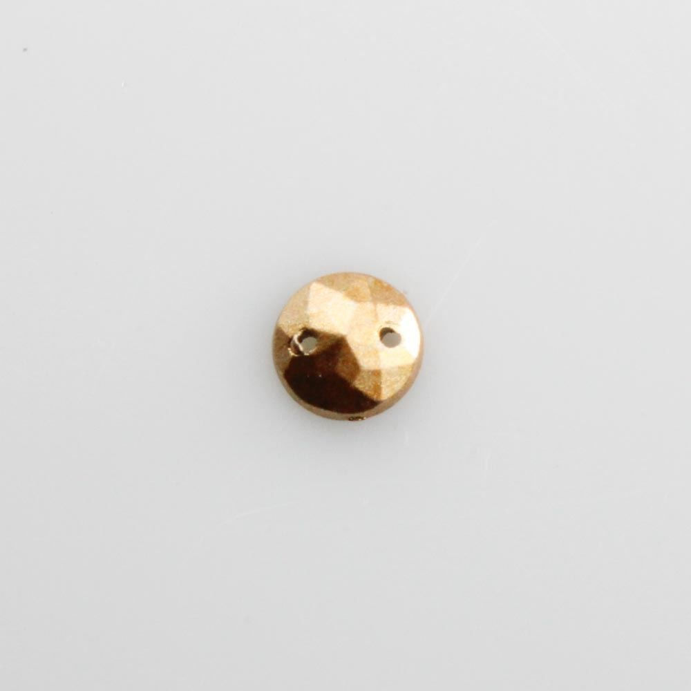 CHATON-PARA-COSTURA-REDONDO-SEXTAVADO-08MM-EM-ABS-COM-50GR---258---DOURADO-FOSCO-Z58