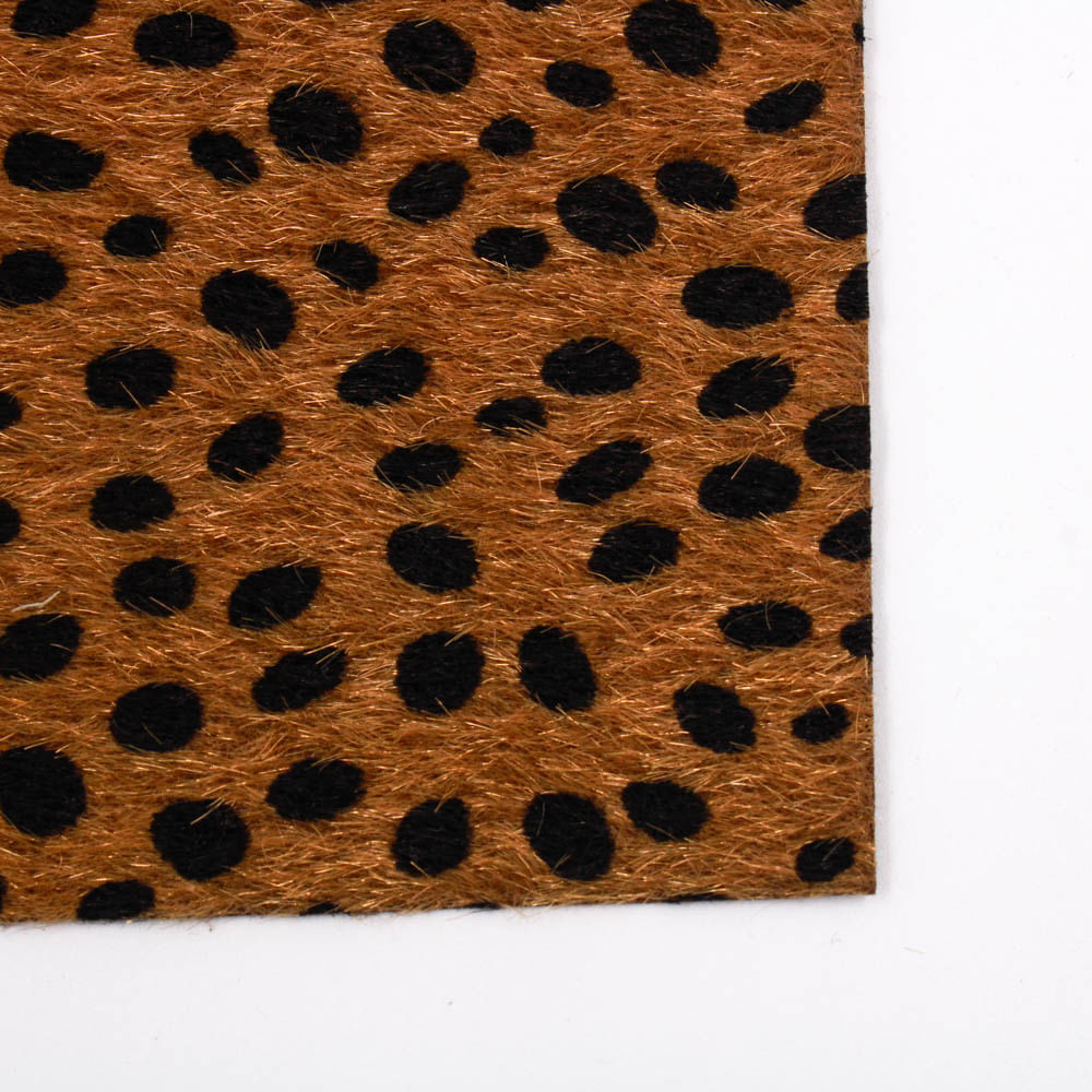 LONITA ESTAMPA ONÇA PELUCIA BAIXA 24X40CM EM VELBOA 1 UNIDADE