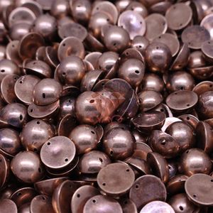 CHATON PARA COSTURA MEIA BOLA 12MM EM ABS COM 50GR