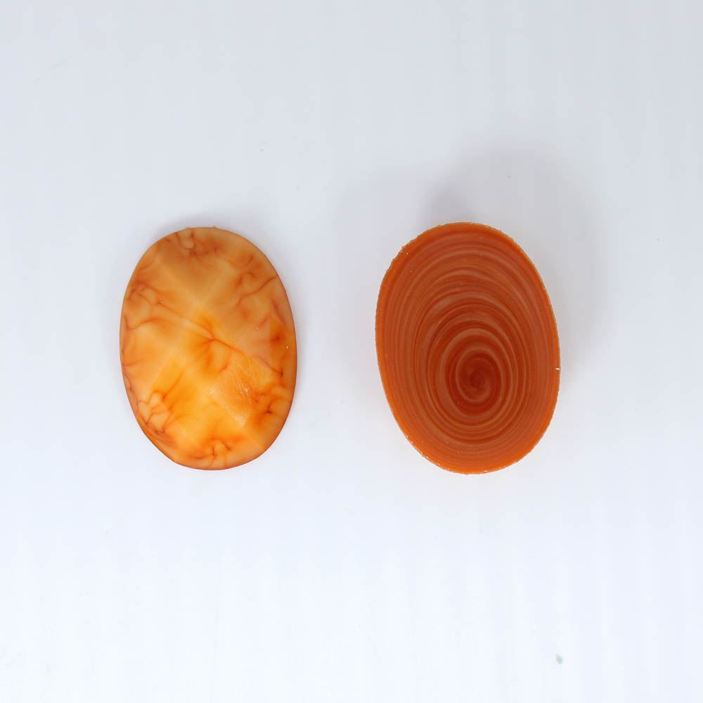 CHATON PARA COLAGEM OVAL SEXTAVADO 10X14MM EM RESINA COM 250GR