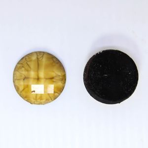 CHATON PARA COLAGEM REDONDO SEXTAVADO 20MM EM RESINA COM 250GR