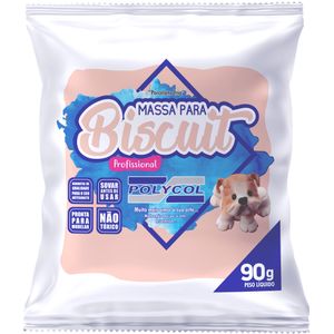 MASSA PARA BISCUIT POLYCOL COM 90G