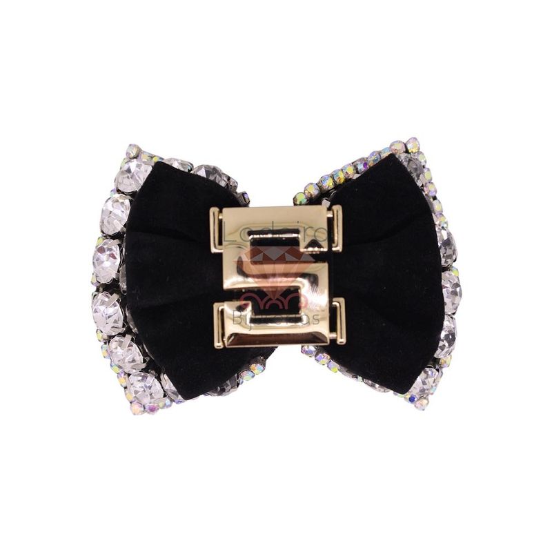 FIVELA-LACO-CRISTAL-COM-STRASS-85X60MM-COM-2-UNIDADES-401KR---PRETO-CRISTAL-401