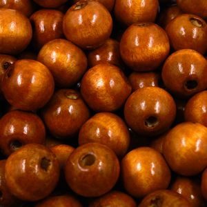 BOLA PASSANTE 16MM EM MADEIRA COM 50GR