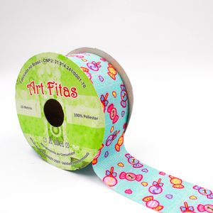 FITA GORGURÃO ART FITAS G2751 DOCINHOS 38MM EM POLIESTER COM 10 METROS