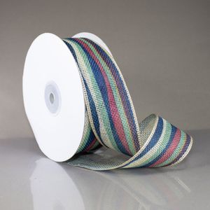 FITA MULTICORES  DE POLIESTER 40MM COM 18 METROS