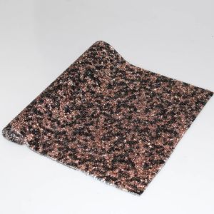 MICRO - MANTA DE STRASS MESCLADA 24X40CM EM VIDRO UNIDADE