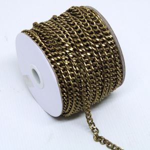 CORRENTE DE ALUMINIO CARTIER LIXADA  9.2X7.2 25MTS