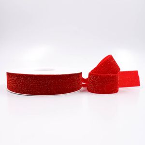 FITA VELUDO LUREX 25MM EM POLIESTER COM 09 METROS