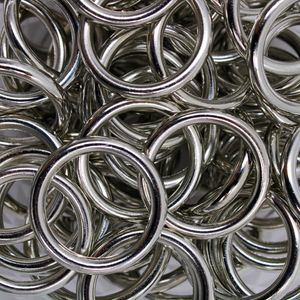 ARGOLA LISA 4X30MM EM ABS COM 25GR