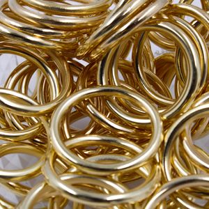 ARGOLA LISA 4X36MM EM ABS COM 25GR