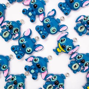 PINGENTE STITCH EXPRESSOES 28X30MM EM RESINA COM 5 PEÇAS