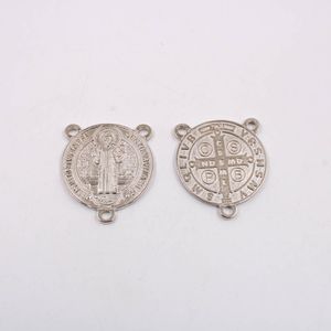 MEDALHA SÃO BENTO 49MM EM ZAMAC COM 02 PEÇAS
