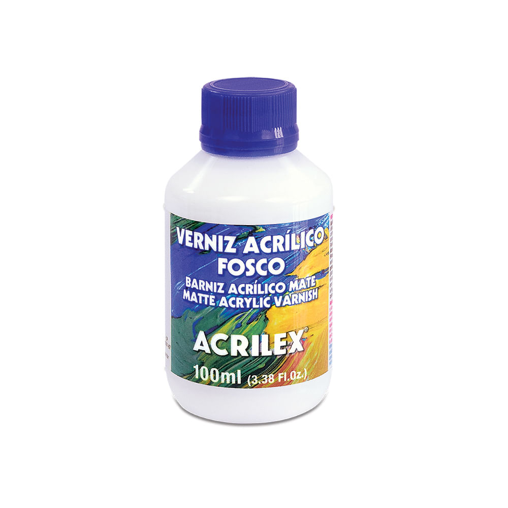 VERNIZ ACRILICO FOSCO ACRILEX COM 100ML