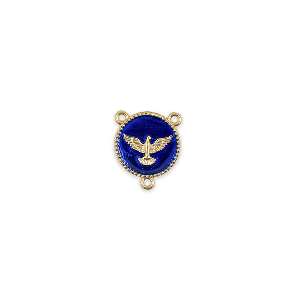 MEDALHA-ESPIRITO-SANTO-RESINADO-30MM-EM-ZAMAC-COM-10-PECAS---AZUL-ROYAL