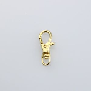 FECHO MOSQUETAO BASE ARREDONDADA 30MM EM ZAMAK COM 100 PEÇAS