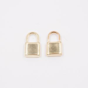 PINGENTE CADEADO 16X09MM EM ZAMAC COM 100GR