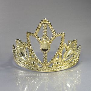TIARA COROA PRINCESA EM PLASTICO COM 6 UNIDADES
