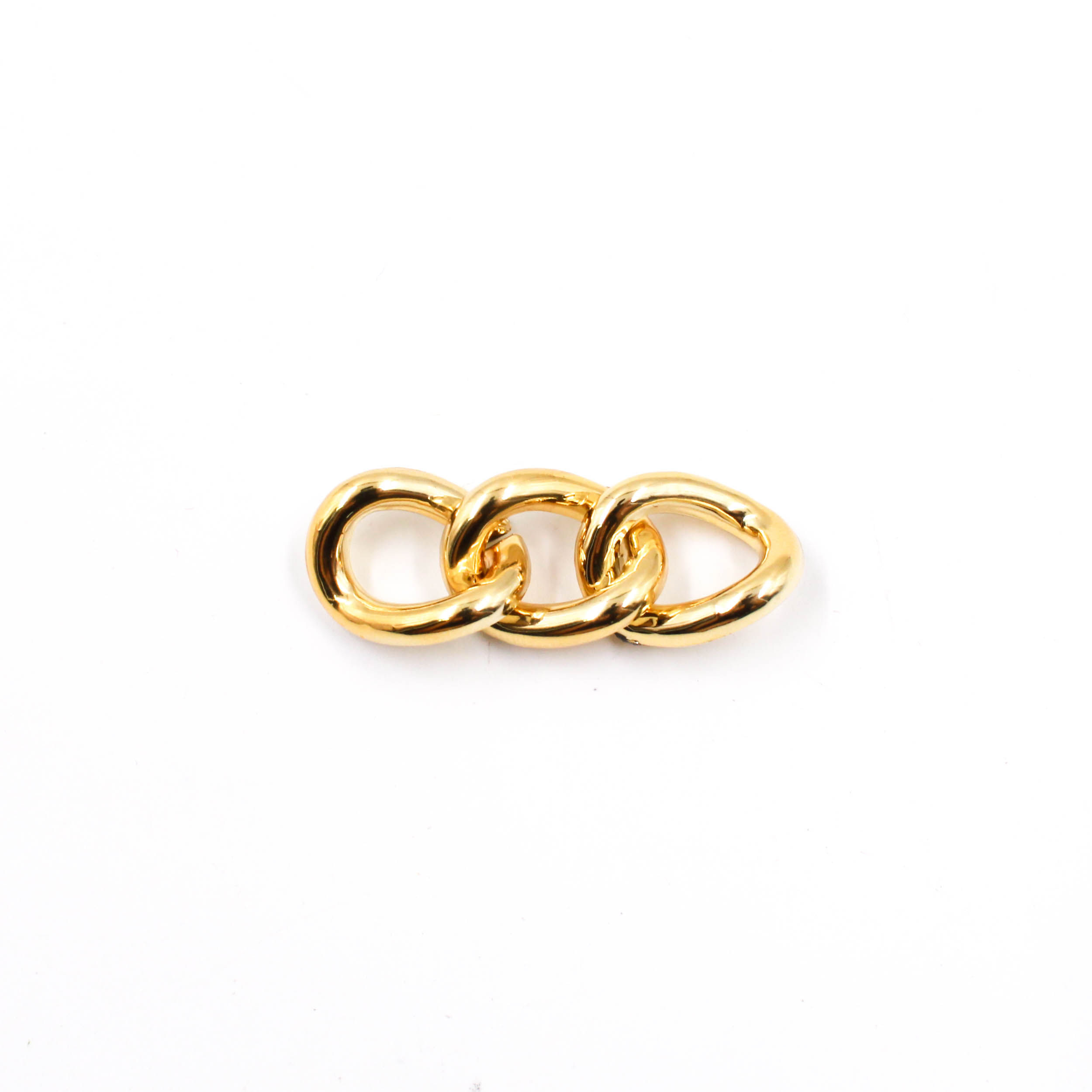 ELO PARA CORRENTE 17X15MM EM ABS COM 100 UNIDADES