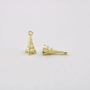 PINGENTE TORRE EIFFEL 18X6MM EM ZAMAC COM 100GR