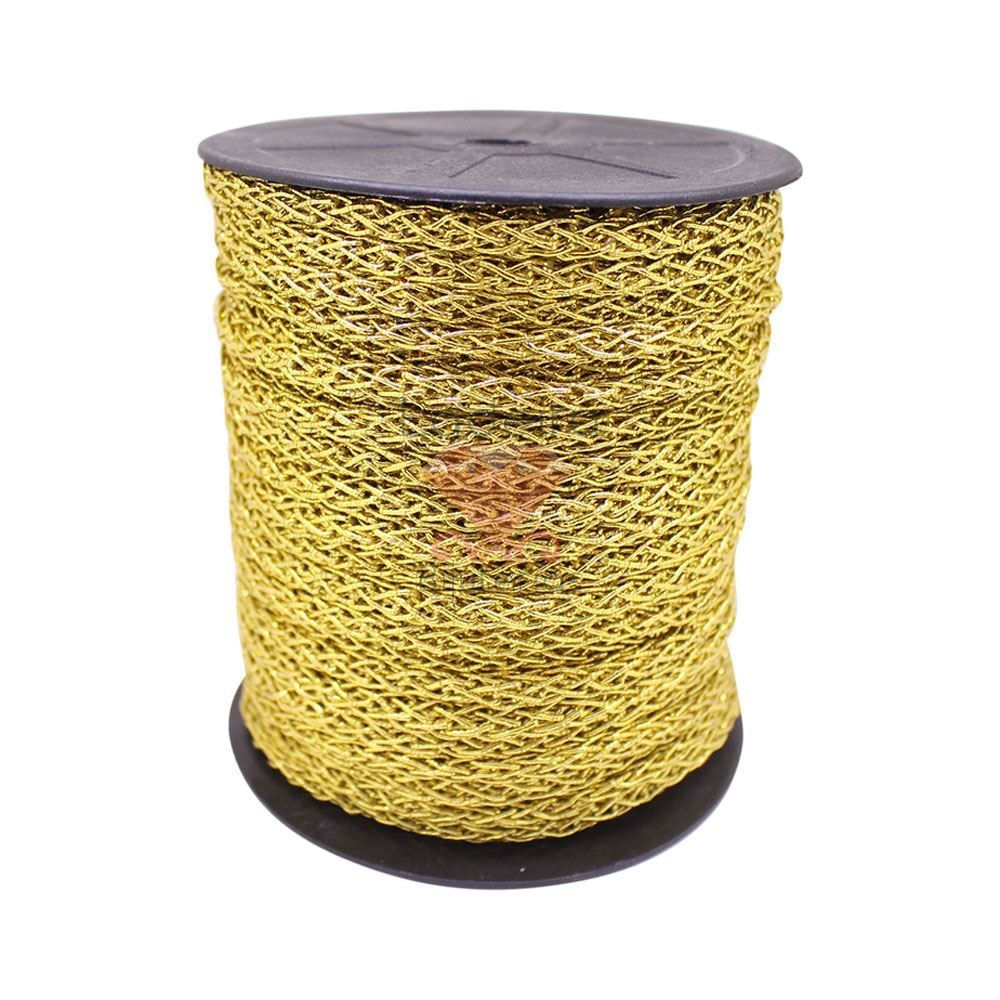 CORDAO LUREX TRANÇADO 06MM COM 50 METROS