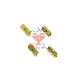 FECHO ROSCA SEM ARGOLA 3.8X8.5MM EM LATAO COM 500 PEÇAS