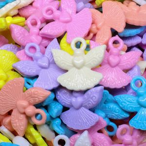 PINGENTE ANJO INFANTIL 21X22MM EM ACRILICO COM 50G