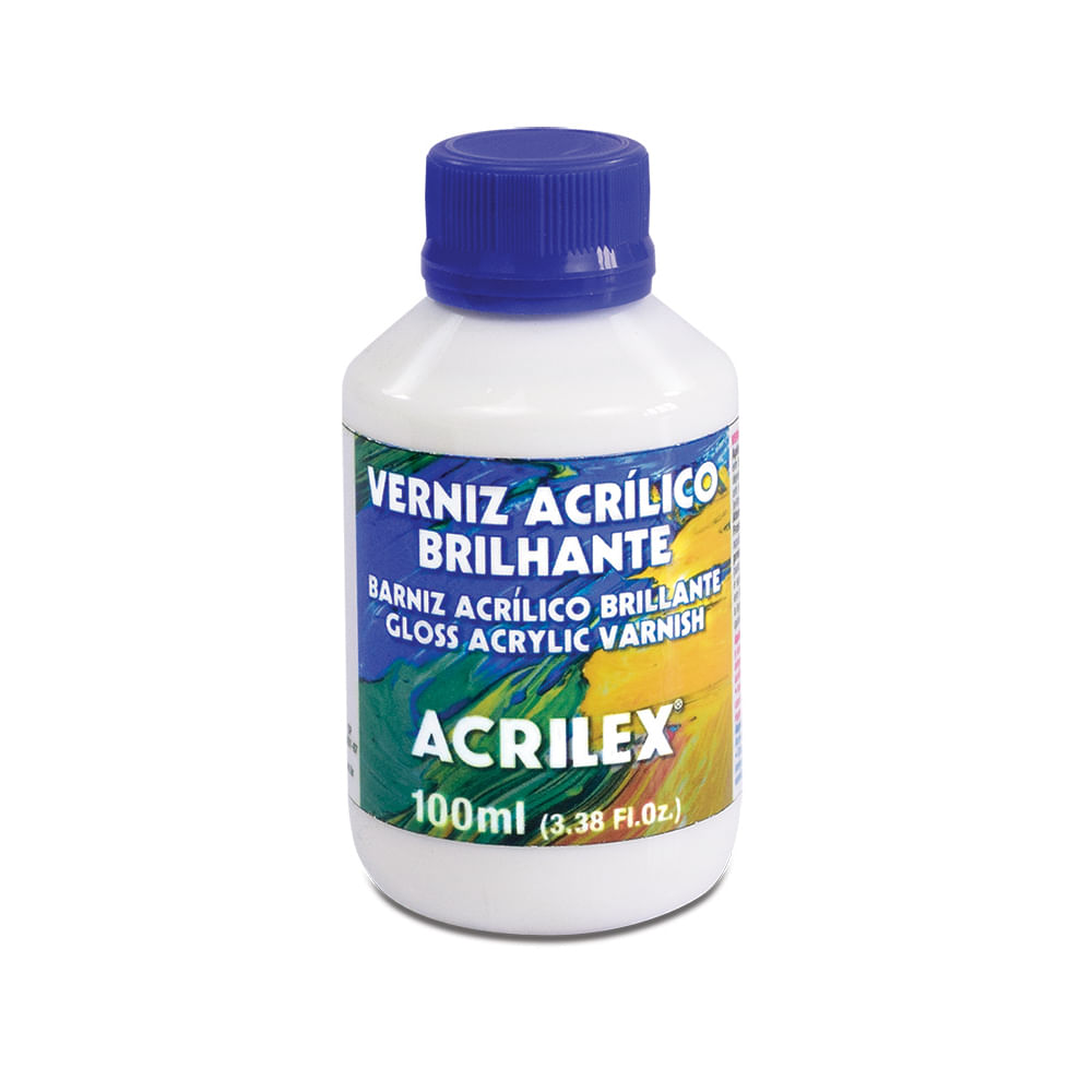 VERNIZ ACRILICO BRILHANTE ACRILEX COM 100ML