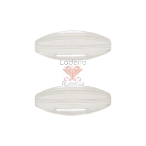 OVAL LISO PASSANTE 50MM EM ACRILICO COM 500GR