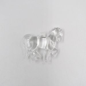 PINGENTE CAVALO 54X34MM EM ACRILICO COM 500GR