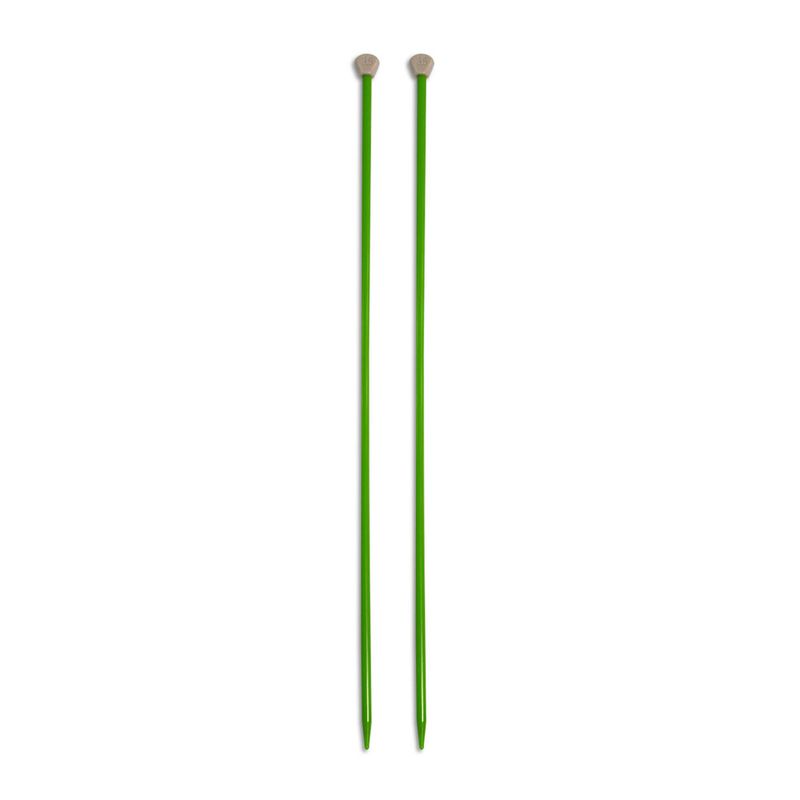 PAR-DE-AGULHA-DE-TRICO-25CM-EM-PLASTICO-COM-35MM-CIRCULO---UNICA