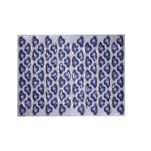 APLIQUE CHAPEU AZUL 40X30CM CARTELA