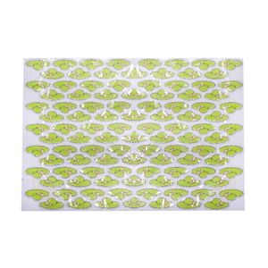 APLIQUE CHAPEU VERDE 40X30CM  CARTELA