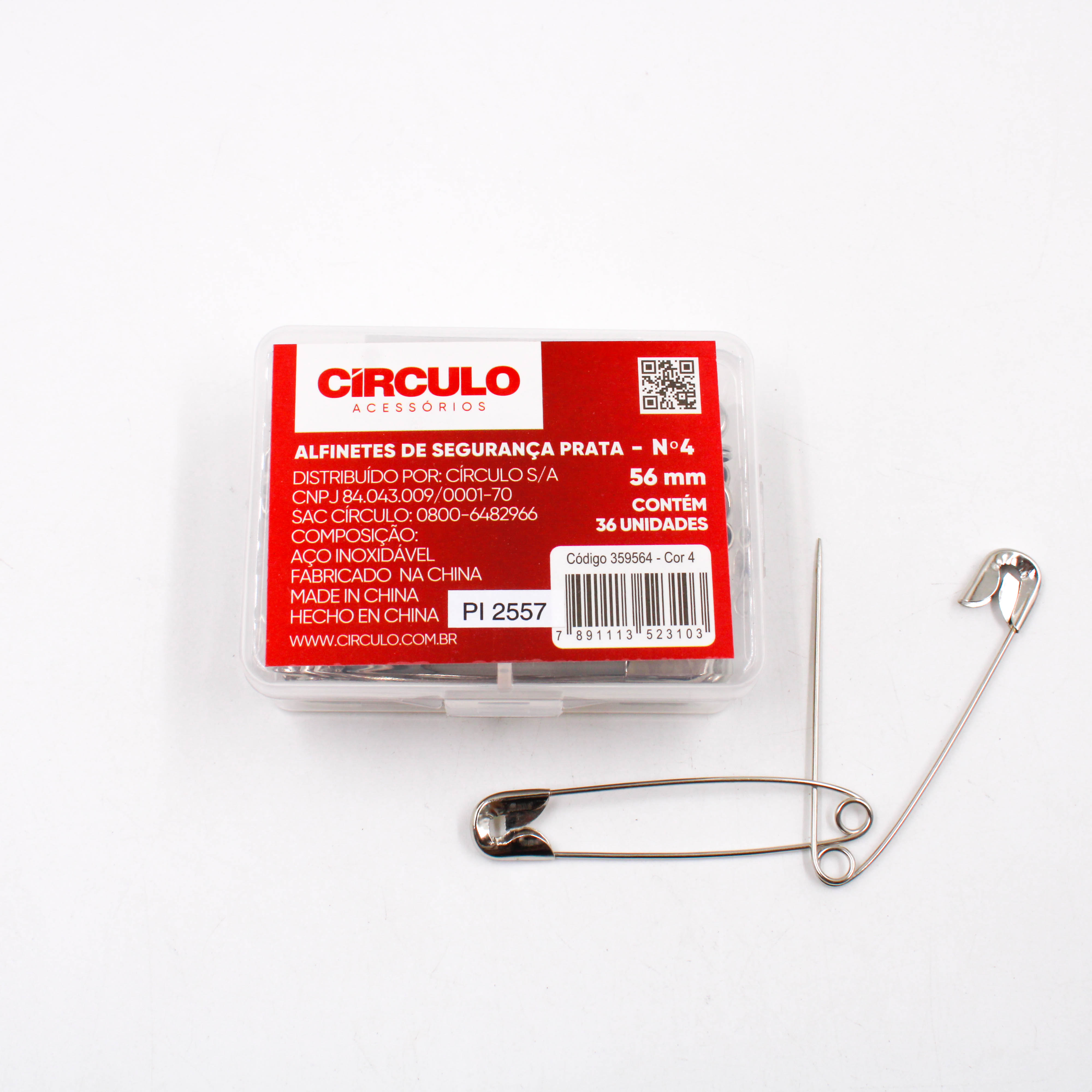 ALFINETE DE SEGURANÇA 56 MM N4 CIRCULO