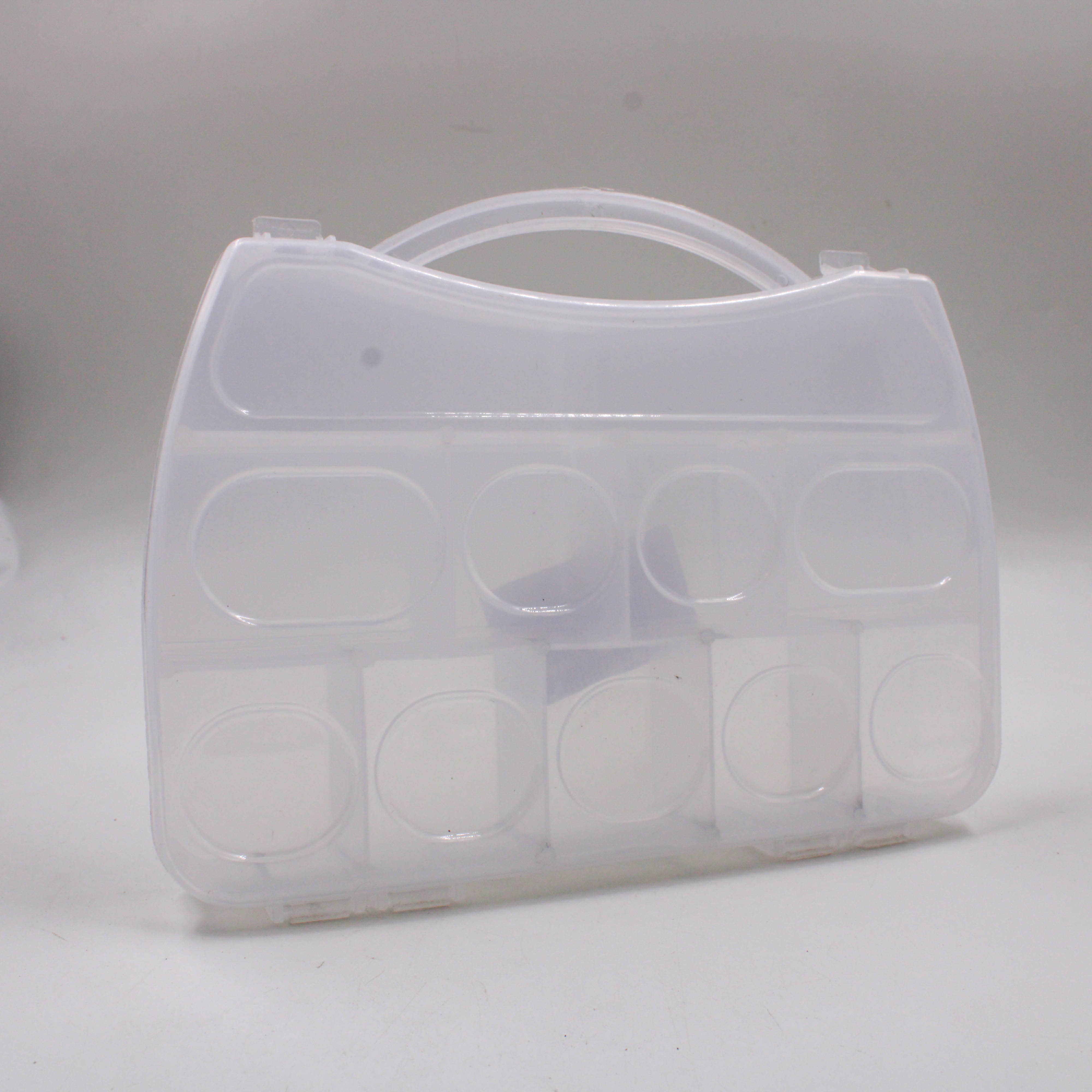 Caixa Organizadora Mini Maleta 19x11cm com 10 Divisorias Unidade