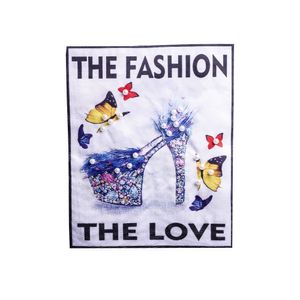 ESTAMPA PARA ROUPAS THE FASHION, THE LOVE 18X22CM 50 UNIDADES