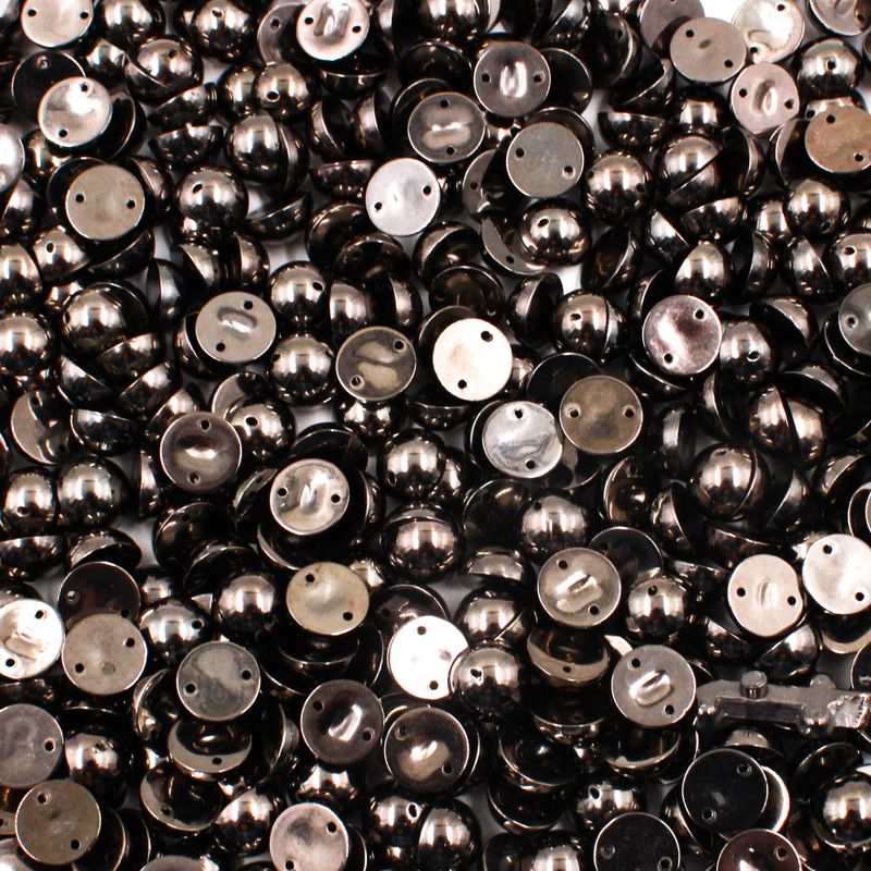 CHATON-PARA-COSTURA-MEIA-BOLA-10MM-EM-ABS-COM-50GR-076---GRAFITE-076