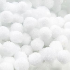 POMPOM BOLINHA 15MM EM POLIESTER COM 1000 PEÇAS (NC)