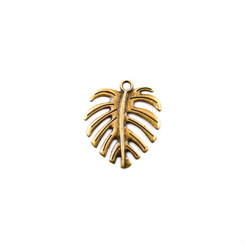 PINGENTE-FOLHA-COSTELA-DE-ADAO-40X35MM-EM-ZAMAC-COM-100GR---075---OURO-VELHO