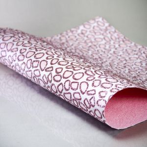 LONITA TRABALHADA COM GLITTER 40X24CM COM 6 UNIDADES