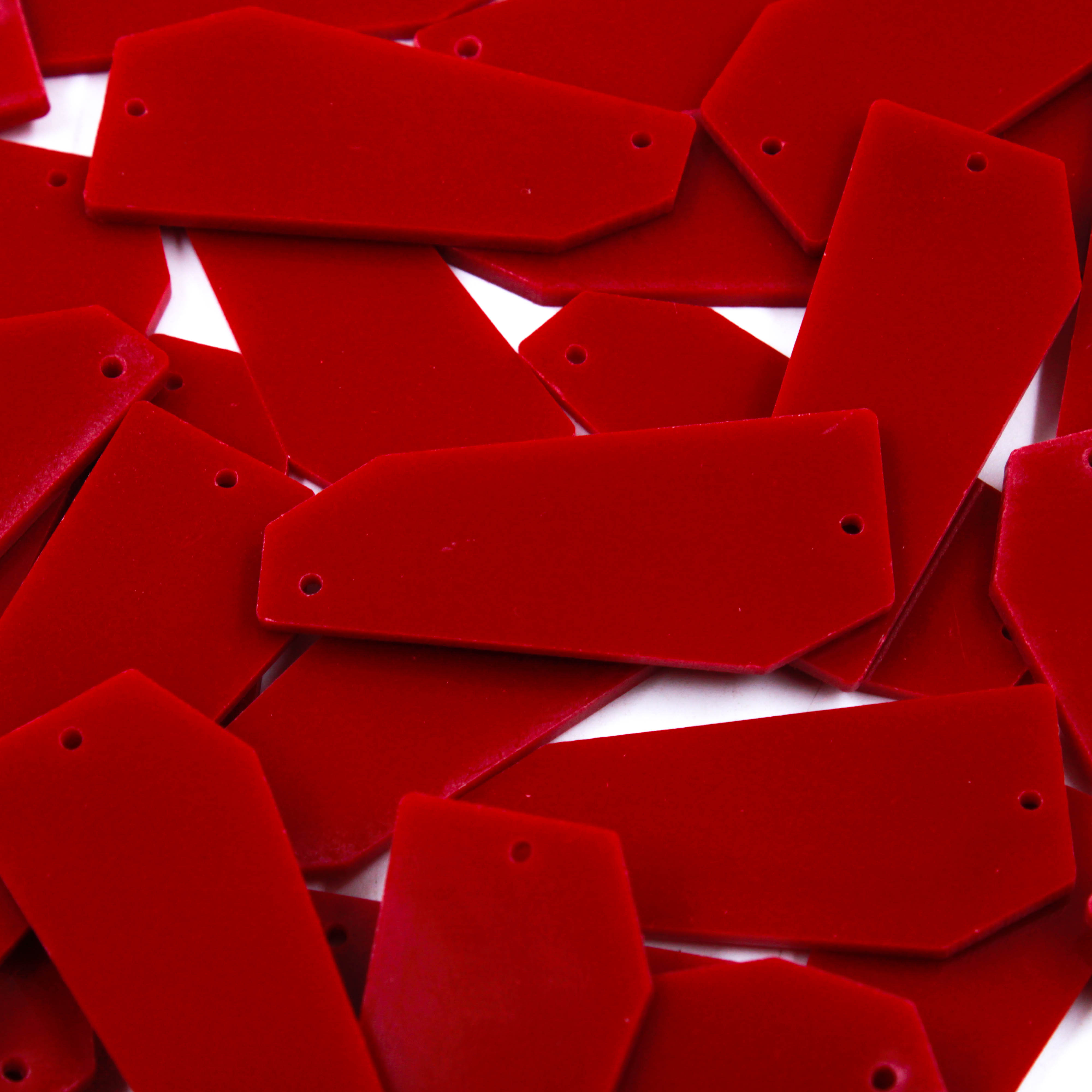 CHATON-PARA-COSTURA-IRREGULAR-19X41MM-EM-ACRILICO-COM-200-PECAS-045CI---VERMELHO-LEITOSO-45