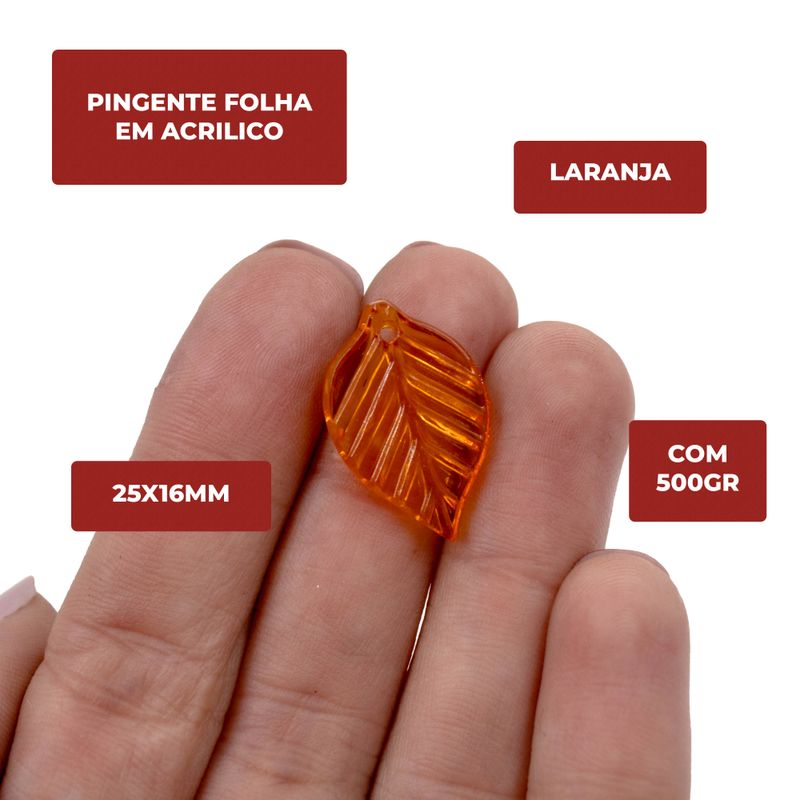 PINGENTE-FOLHA-25X16MM-EM-ACRILICO-COM-500GR-025---LARANJA-048