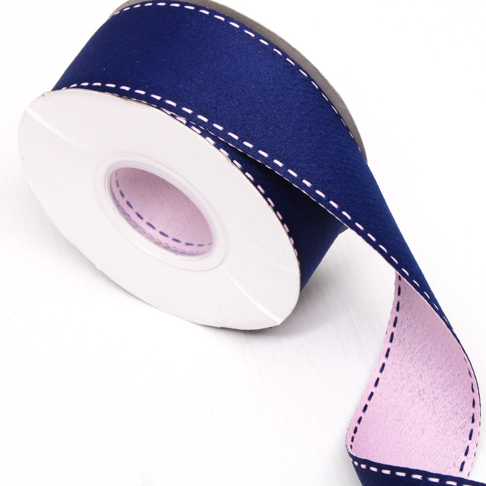 FITA LISA DUPLA 38MM EM POLIESTER COM 9 METROS